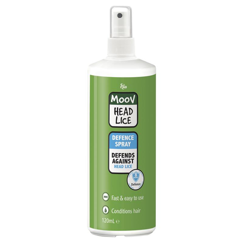 Ego MOOV Head Lice Defence Spray 120mL (11964)