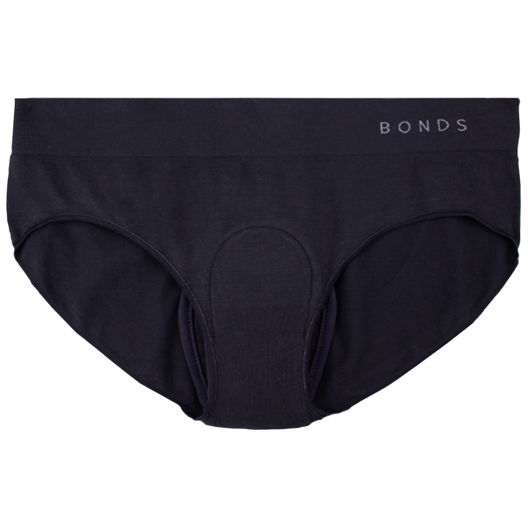 Night N Day | Women's BONDS Comfytails Side Seamfree Midi Brief with incontinence pad