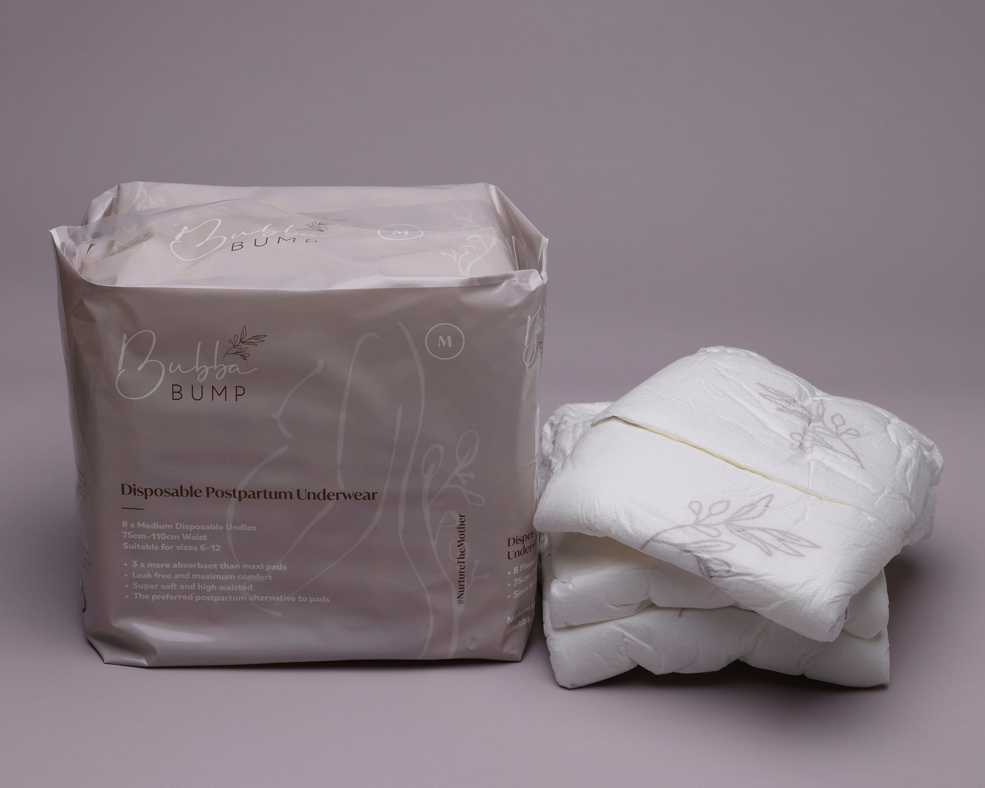 Disposable postpartum underwear - Bubba Bump