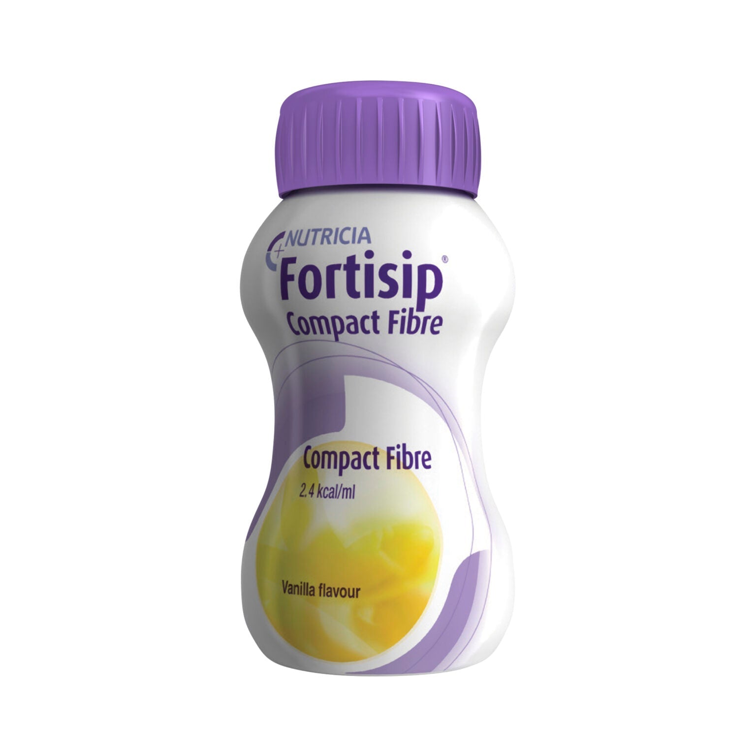 Nutricia Fortisip Compact Fiber 125mL, Box of 24 (Vanilla/ Strawberry)