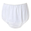 White waterproof pilcher cover designed for everyday incontinence protection. Made from soft, breathable, and leak-proof fabric, this reusable cover provides a secure fit over nappies or incontinence pads, ensuring all-day dryness and comfort. Ideal for adults, children, or those with special needs, this machine-washable pilcher is discreet, durable, and easy to clean.