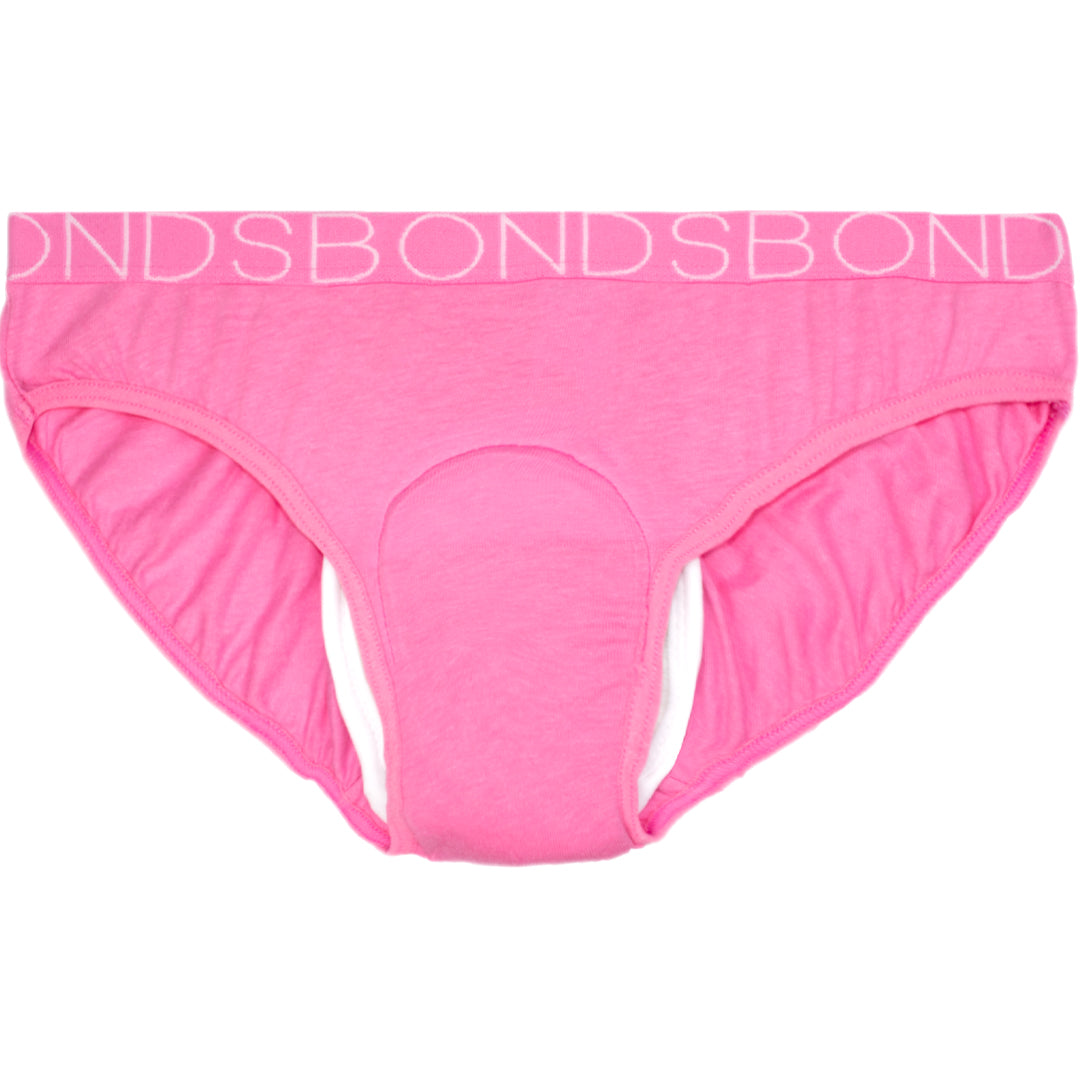 Night N Day | Girl's BONDS Bikini Brief with incontinence pad (4 pack)