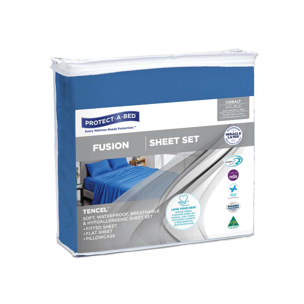 Protect-A-Bed Fusion Waterproof Sheet Set - All Sizes