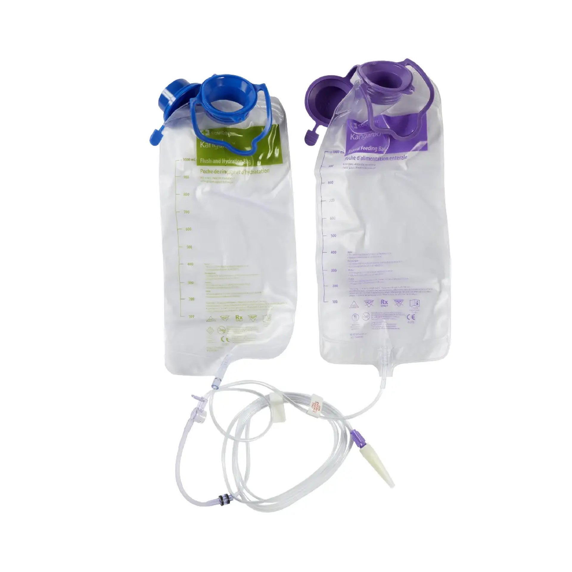 Kangaroo OMNI Feeding Set, Sterile, Box of 30 - All Types