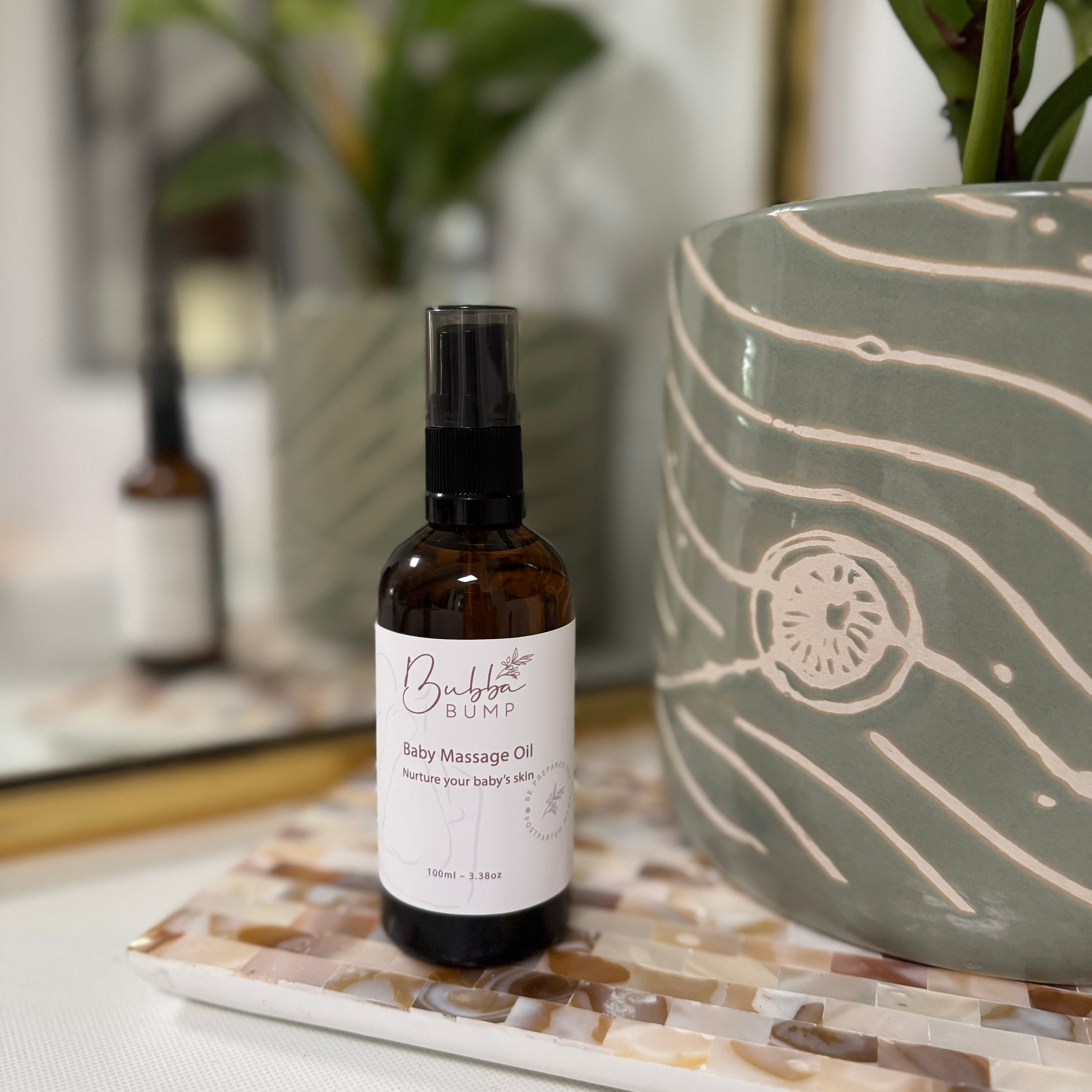 Baby Massage Oil 100ml - Bubba Bump