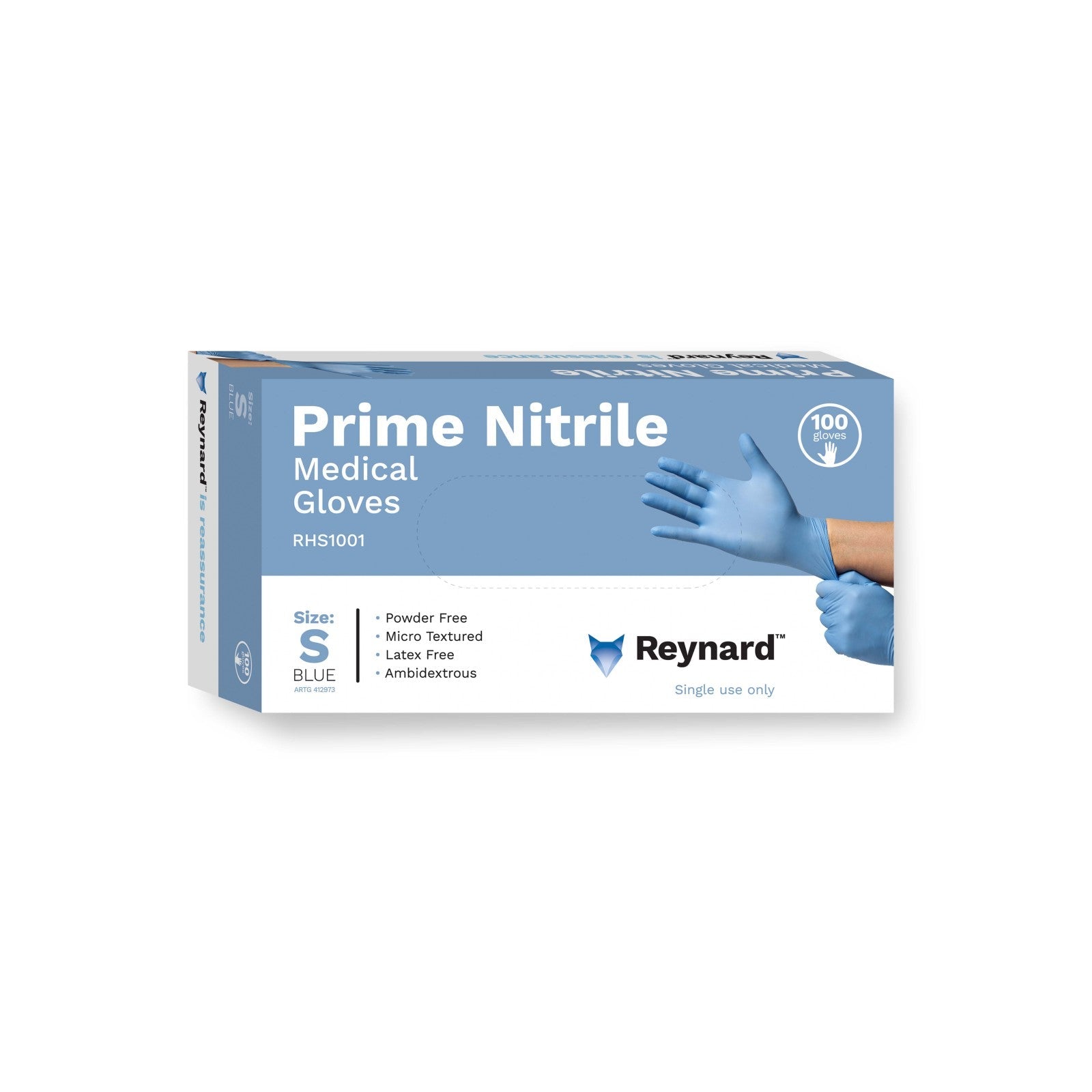 Reynard | Prime Nitrile Examination Gloves S/M/L/XL