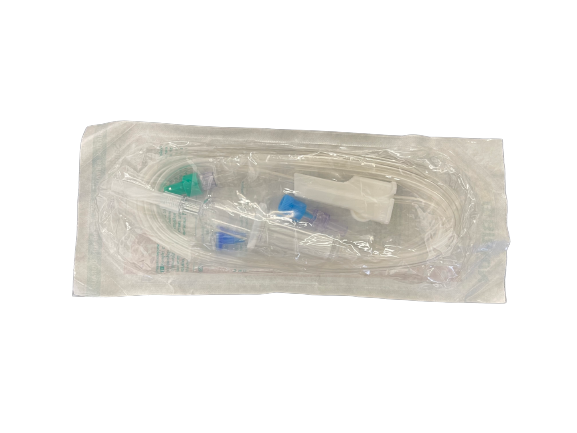 B. Braun Sangofix Blood / Solution Set-Safsite Giving Set Intravenous IV Fluid Blood, with One Way Valve Luer Lock (4052005) - Each