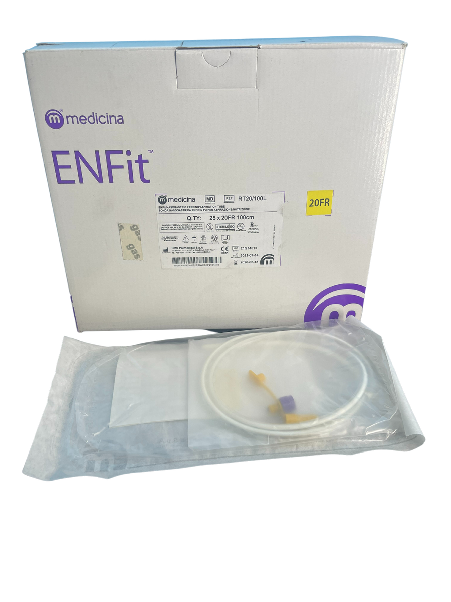 Medicina ENFit 6FR-20FR Nasogastric Feeding/ Aspiration Tubes , 80cm/ 100cm - All Sizes