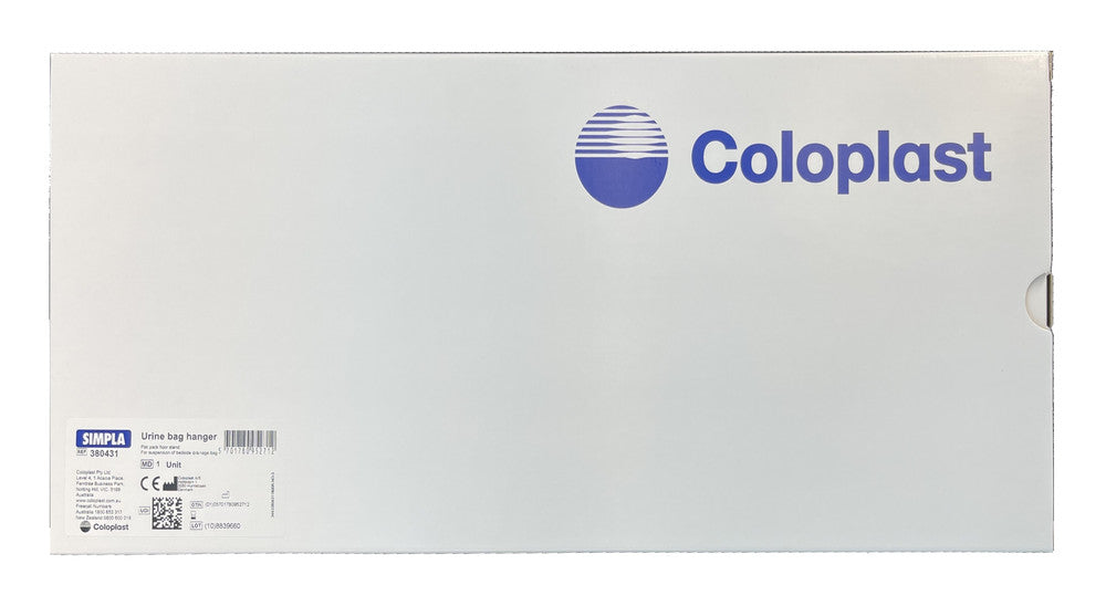 Coloplast Simpla Bedside Urine Bag Hanger Plastic 380431 / Metal 380805