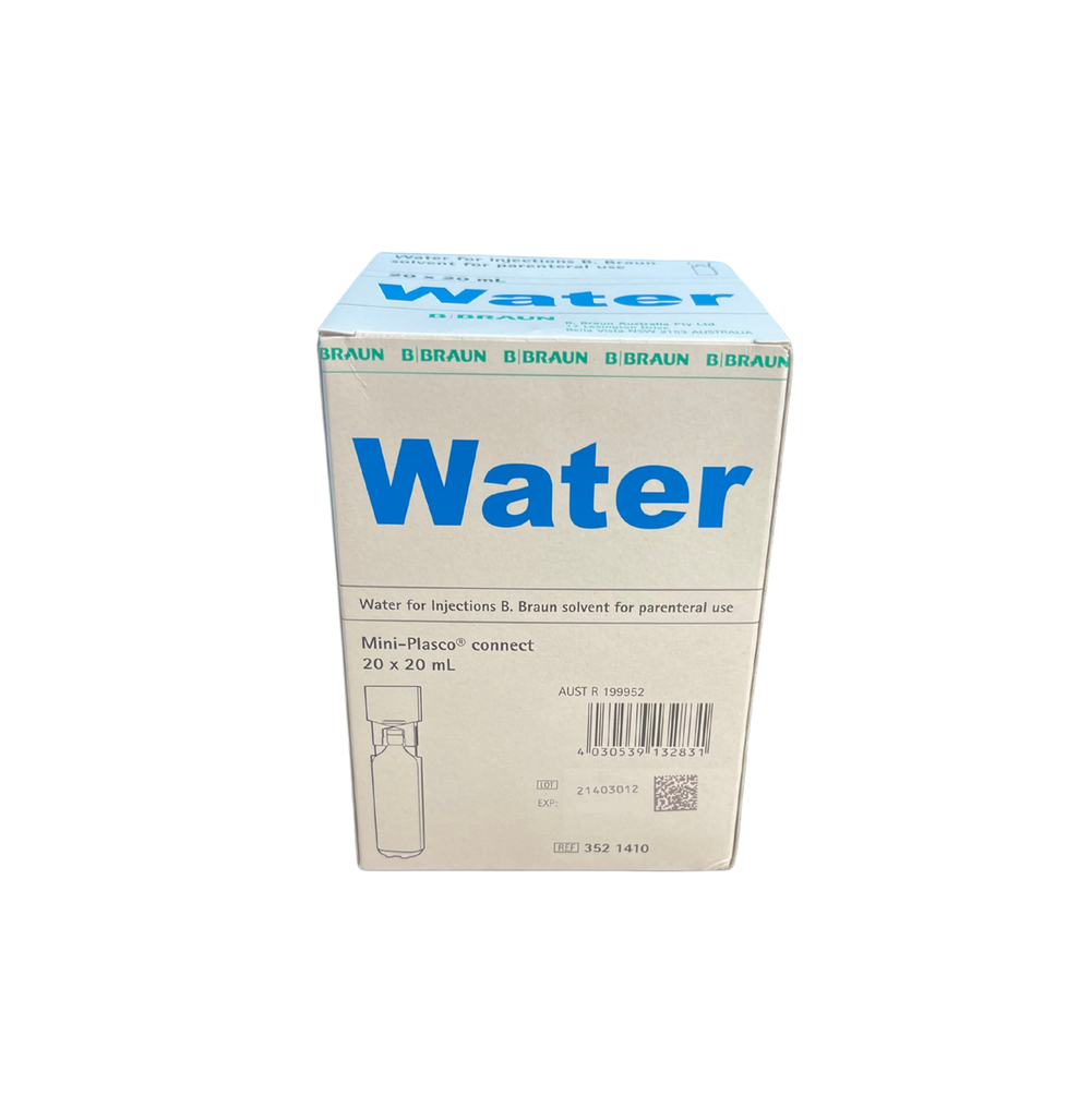 B. Braun Water For Injection MPC 20ml Ampoule - Box of 20