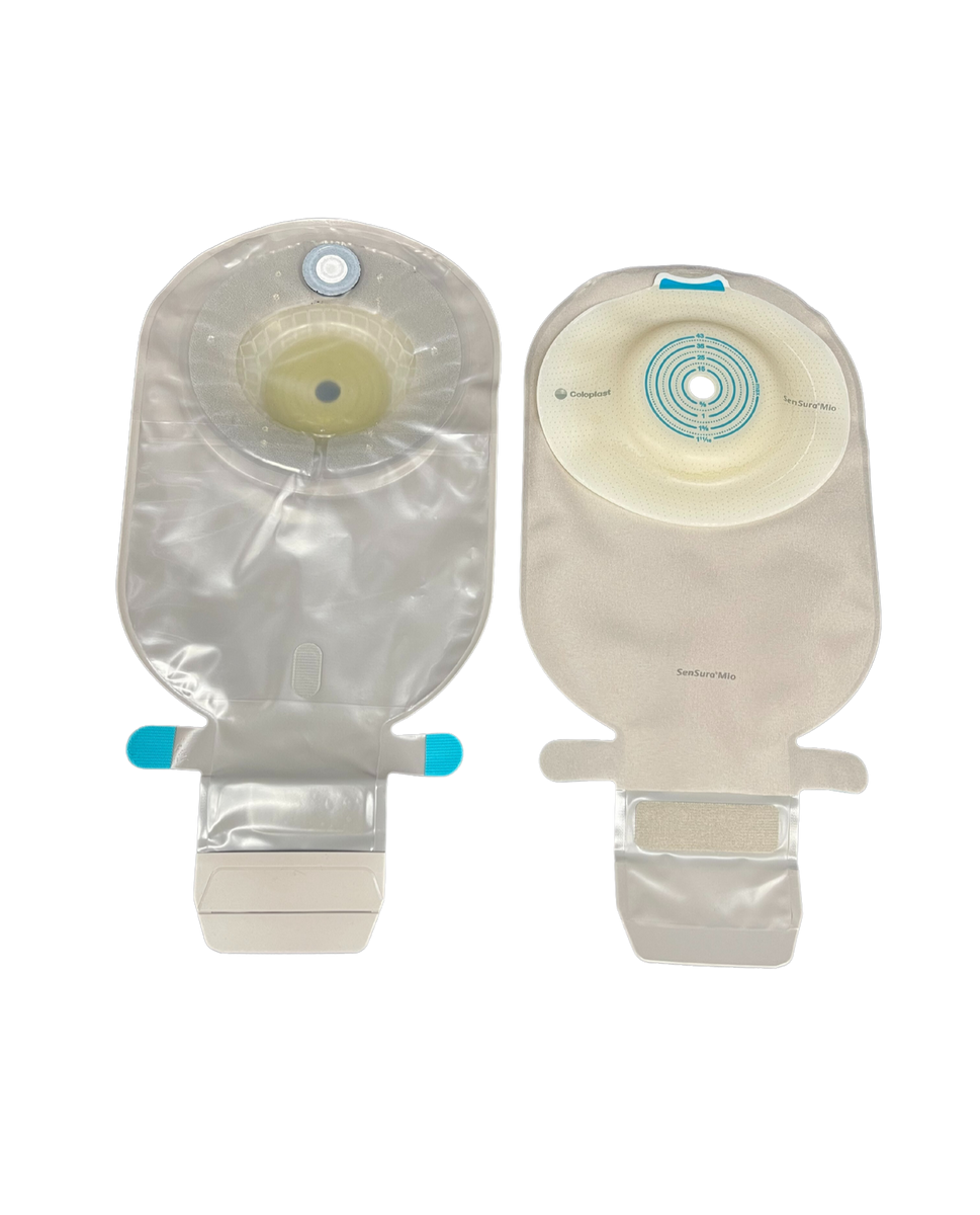 Coloplast Sensura Mio 1 Piece Open Deep Convexity Transparent, Maxi 490mL,  Cut to Fit 10-43mm (16455)