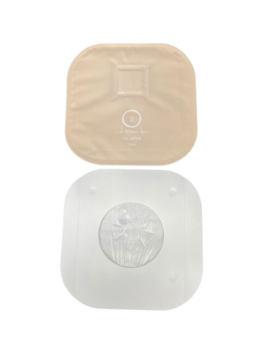 Hollister Stoma Cap, Tape Adhesive, Filter, Mini, Beige, Dimensions 10.5x10.5cm - All Sizes