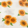 Sunflower Organic Bamboo Muslin Wrap - Bubba Bump