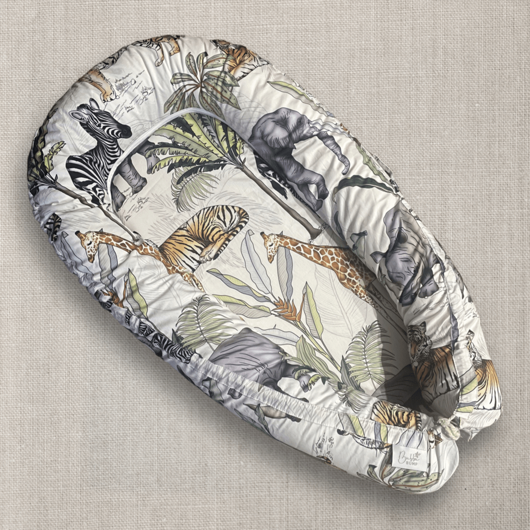 Safari Organic Baby Lounge - Bubba Bump