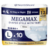 NorthShore | MEGAMAX 6500ml Capacity 10Pc - All Sizes XS/S/M/L/XL
