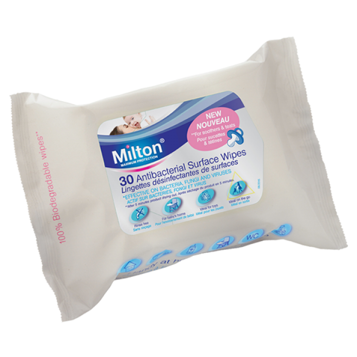 Milton | Antibacterial Surface Wipes 56570-MI70067