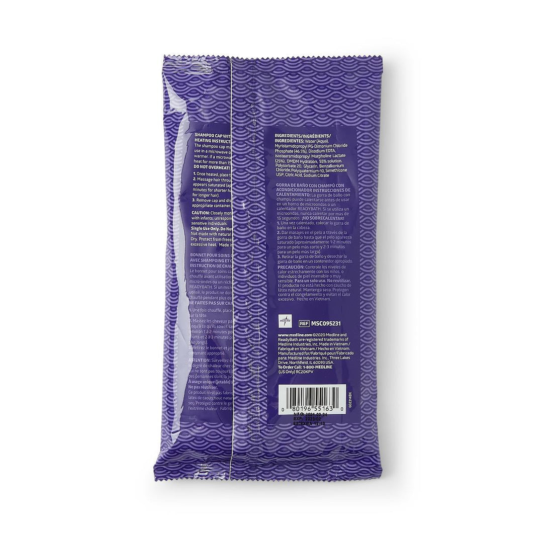 Medline | Readybath Shampoo Cap Fragrance Free 1Pc MSC095231