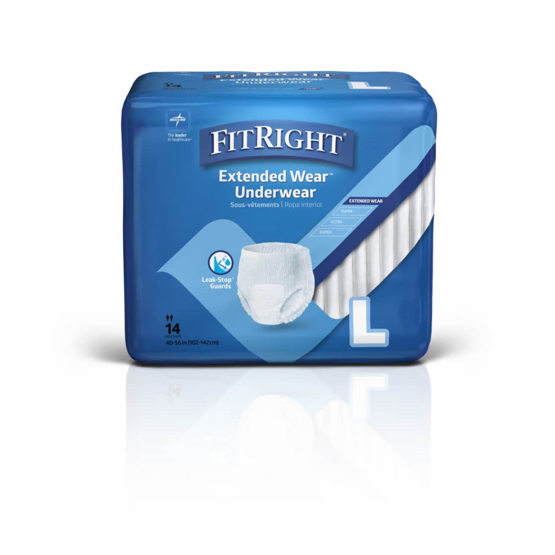 Medline | FitRight ExtendedWear Underwear - All Sizes M/L/XL