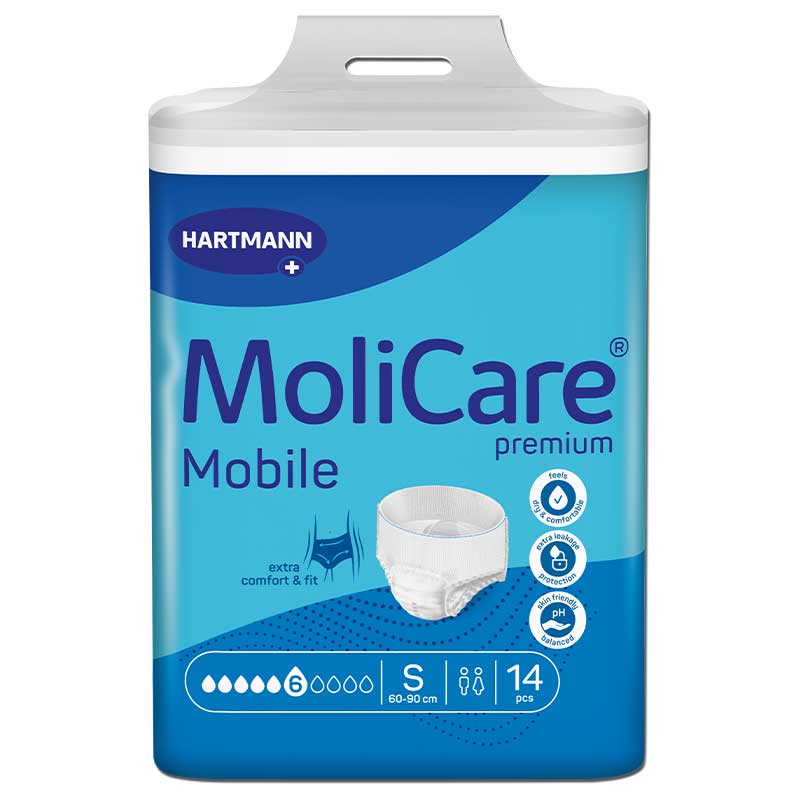 MoliCare | Premium Mobile Pull-Up Pants 6 Drops - All Sizes XS/S/M/L/XL/XXL