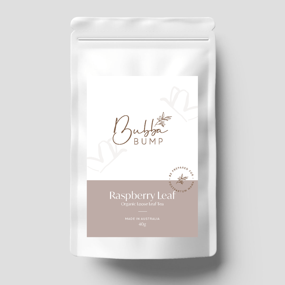 Organic Red Raspberry Leaf Tea - Bubba Bump
