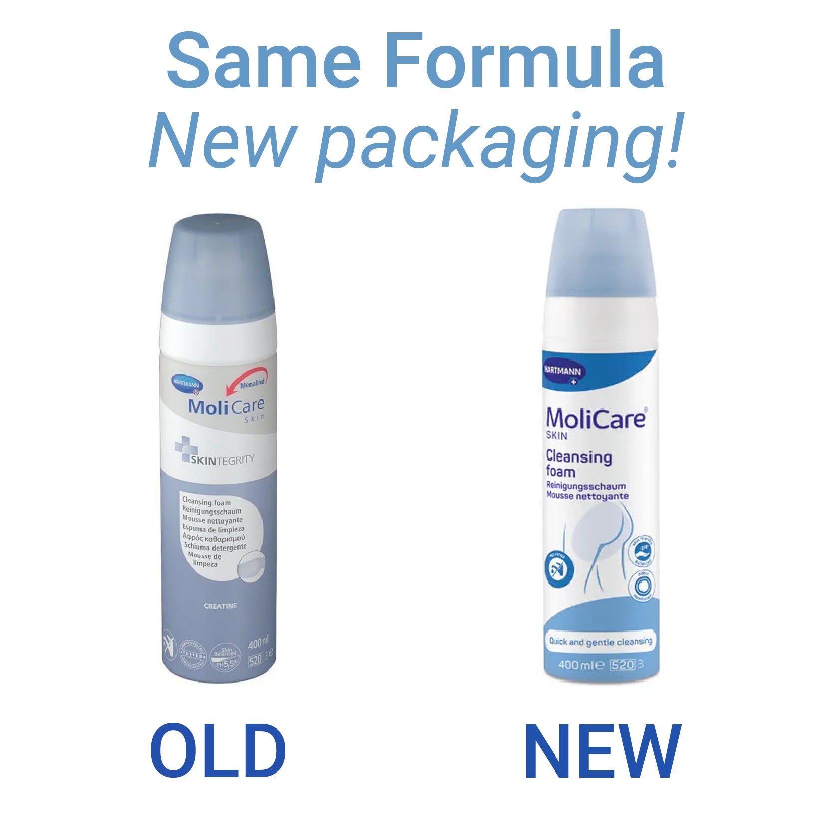 MoliCare | Skin Cleansing Foam 400ml 995016