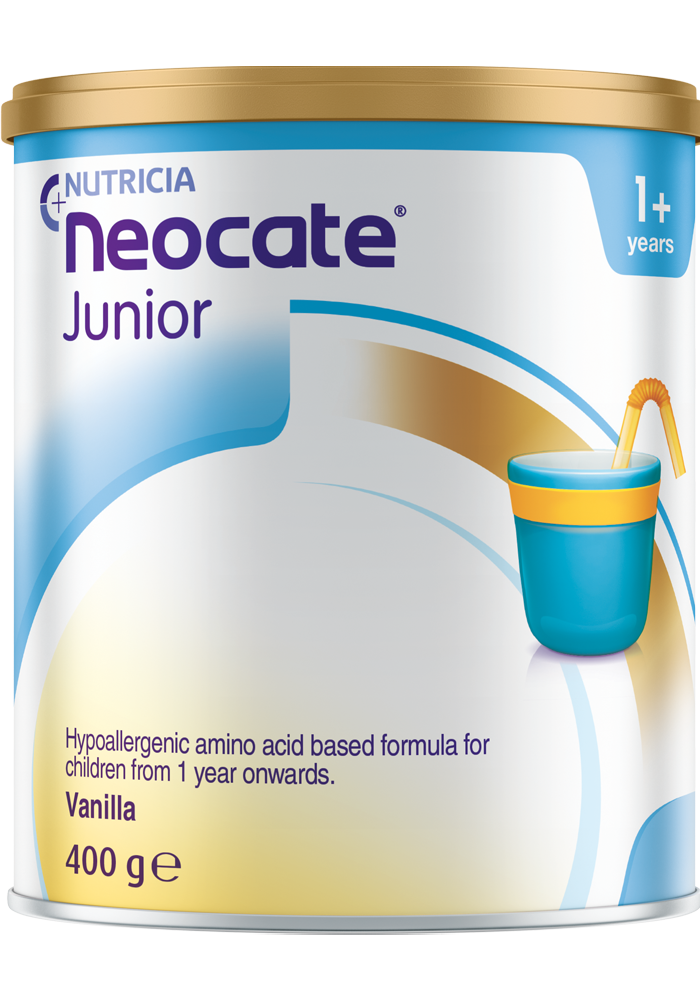 Neocate Junior Hypo-Allergenic Formula 400g, 4pcs / Ctn (Vanilla / Unflavoured)