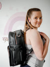Charcoal Backpack Change Bag - Bubba Bump