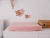 Blush Fitted Organic Bassinet Sheet/ Change Mat Cover - Bubba Bump