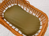 Olive Fitted Organic Bassinet Sheet/ Change Mat Cover - Bubba Bump