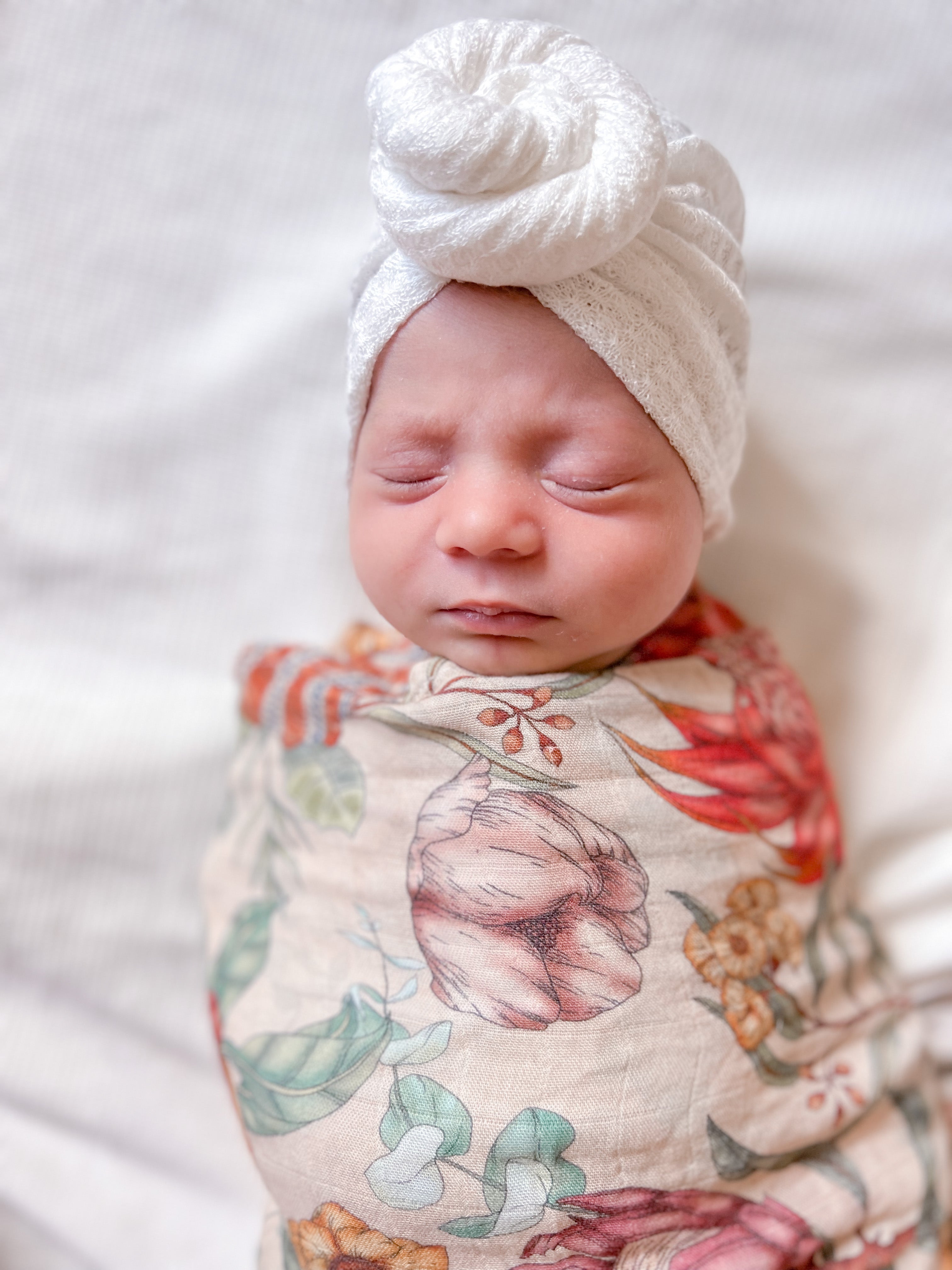 Secret Garden Bamboo Muslin Wrap - Bubba Bump