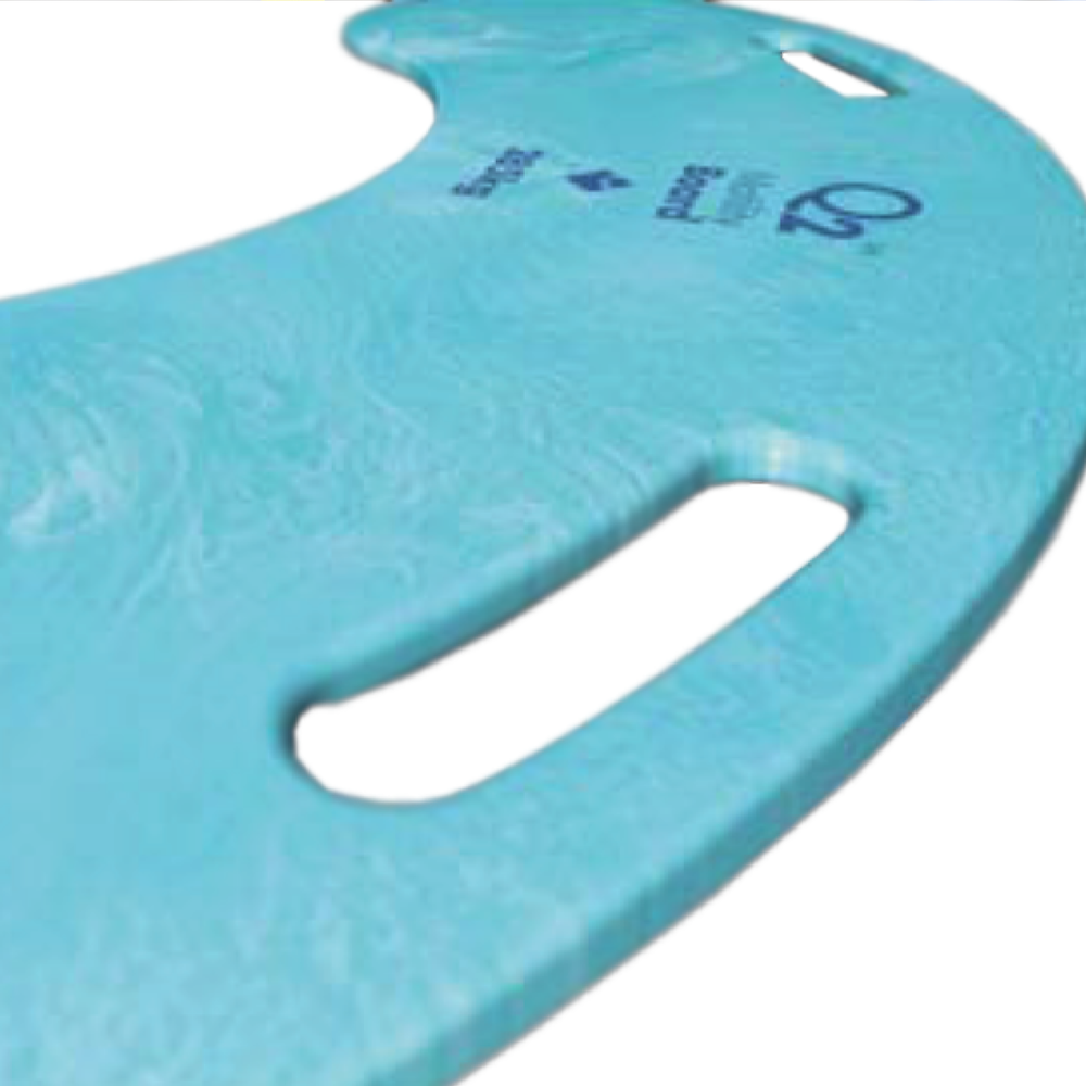 Q2 Motility Board with tapered edges 75cm x 33.8cm x 1.2cm Blue, Each (MT Q2)