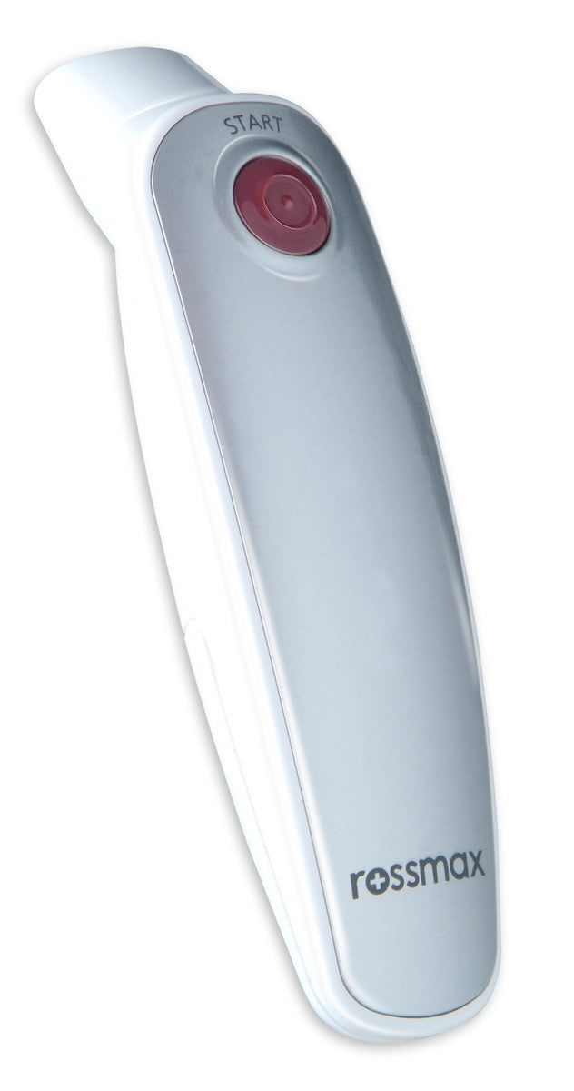 ROSSMAX non-contact Forehead temple thermometer, Measurement distance temple, Temperature within 5cm, 9 Memeories