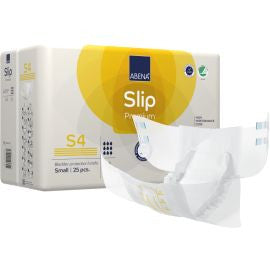 Abena Slip Premium S4 (Hip Size 60cm - 85cm) - 2200ml - Yellow -  (25 / Pack) - Carton of 3 Packs