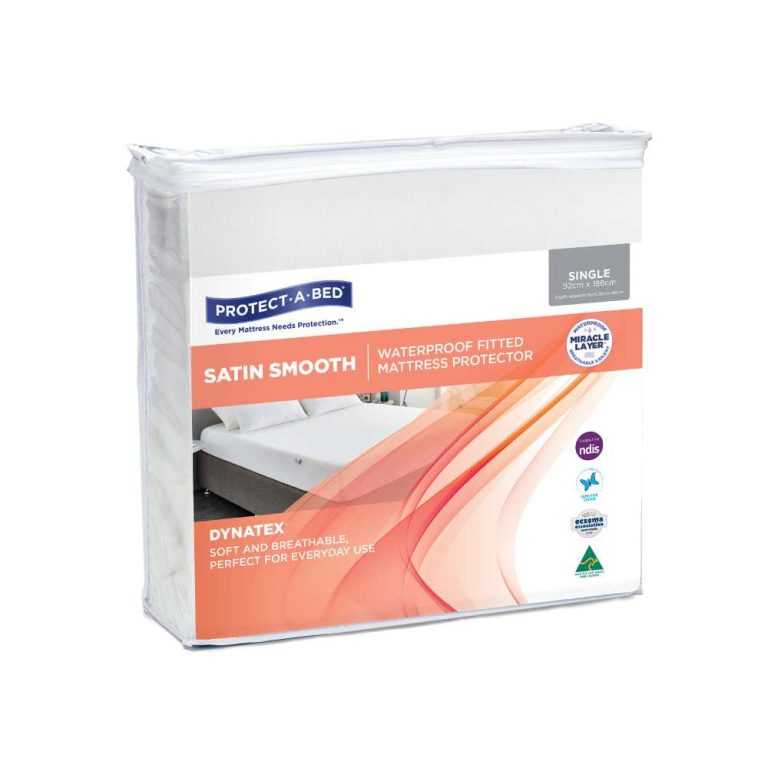 Protect-A-Bed Satin Smooth Mattress Protector - All Sizes