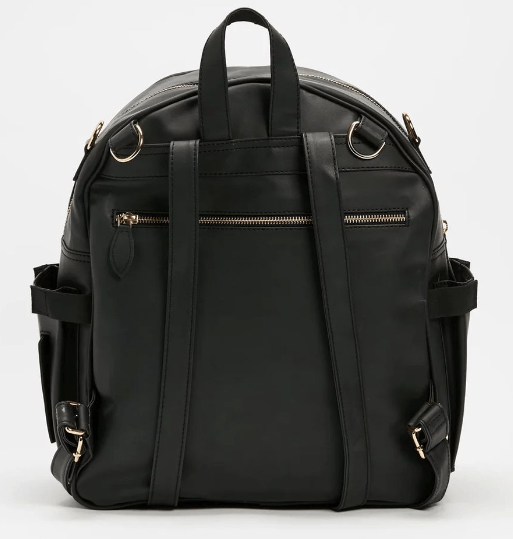 Charcoal Backpack Change Bag - Bubba Bump