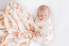 Rainbow Bamboo Muslin Wrap - Bubba Bump
