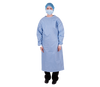 Multigate Surgical Apparel Sterile Isolation Cover Gown with 2 Towels, Large, BLUE - Each