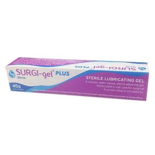 Lubricating Surgi-Gel Plus 45g Tube Sterile, Each ORISUR3029
