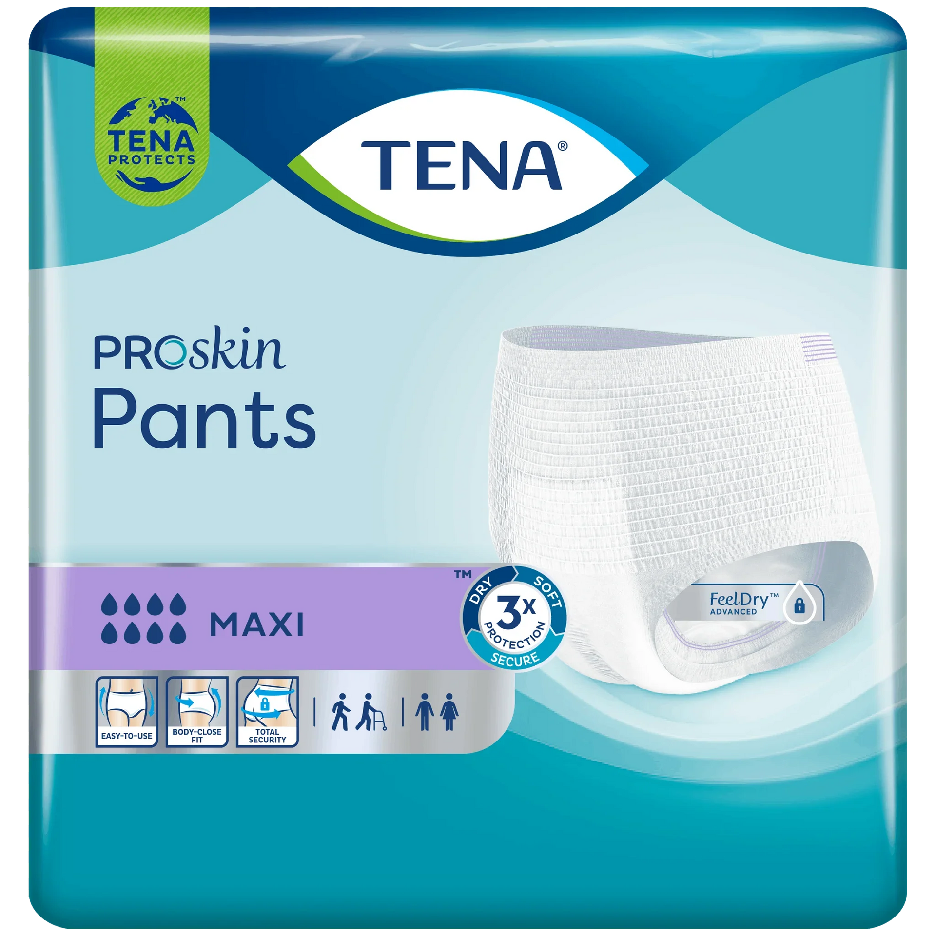 TENA | ProSkin Pants Maxi - Unisex - All Sizes M/L/XL – KEEPING