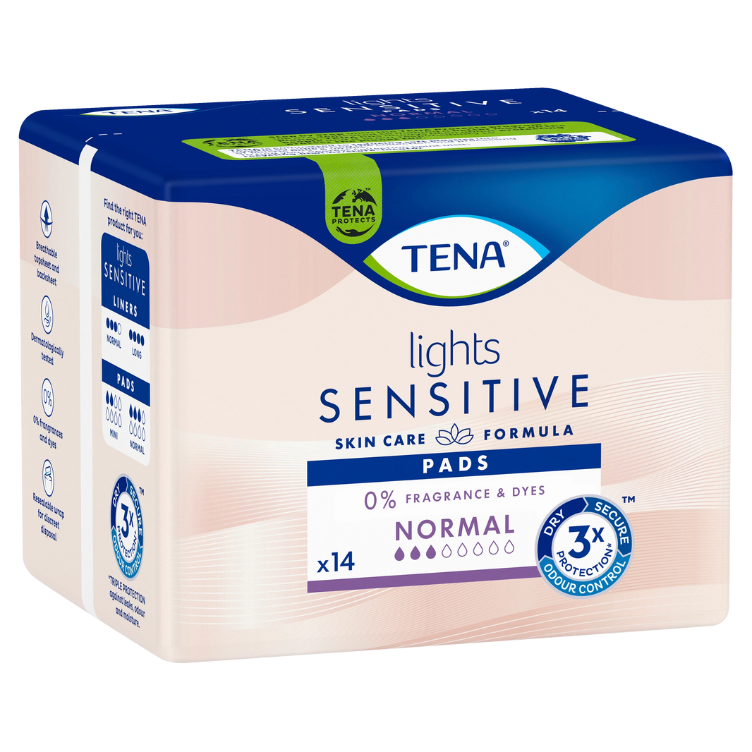 TENA | Lights Sensitive Pads Normal