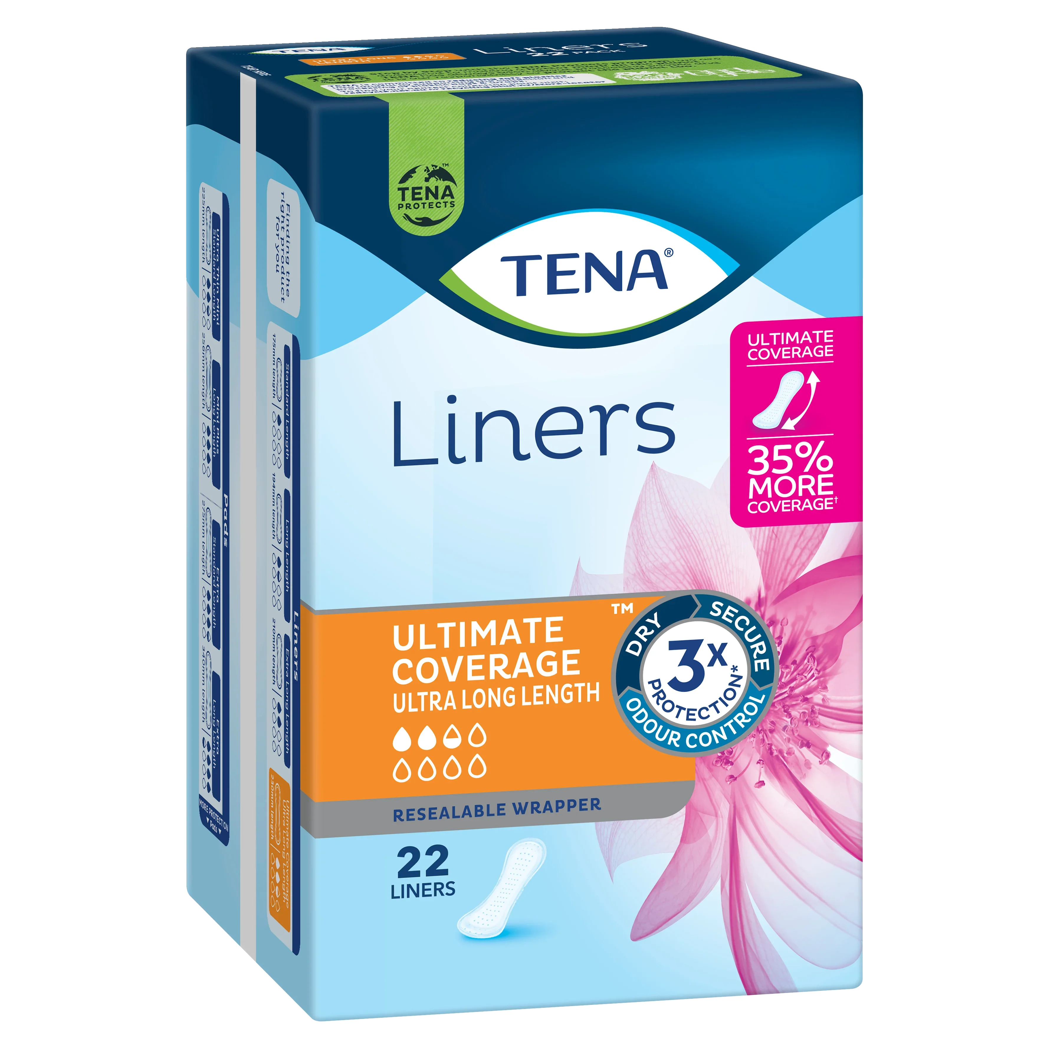 TENA | Liners Ultra Long Length 2325897