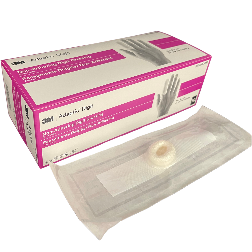 Adaptic Digit Non-Adhering Dressing, Finger /Toe - All Sizes