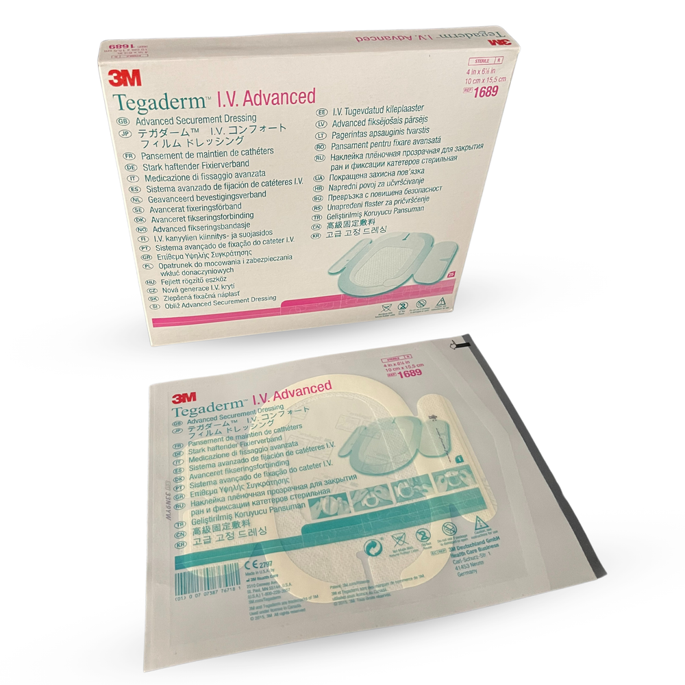 Vip Scale 3m 3M Tegaderm I.V. Advanced Securement Dressing Adult Central Or PICC Li ...