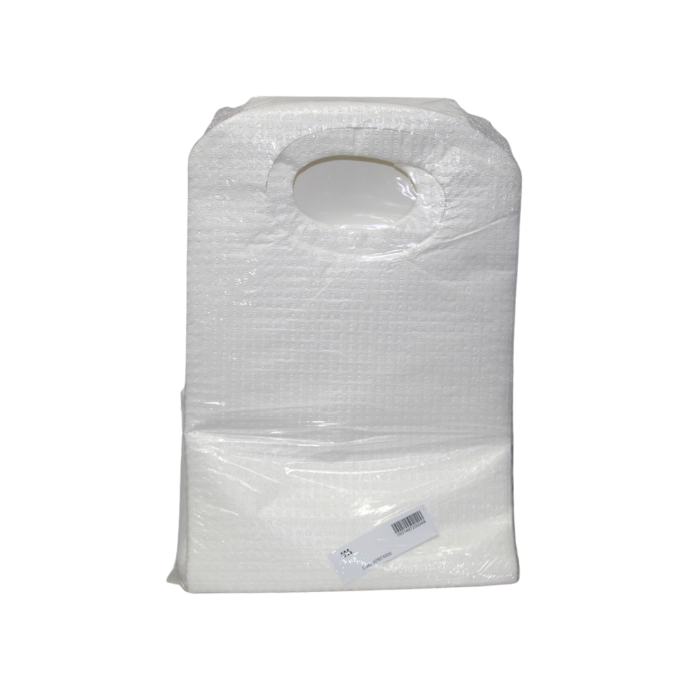 Cello Protective Bibs with Ties 300 x 500mm, Carton of 500 (APBTX500)