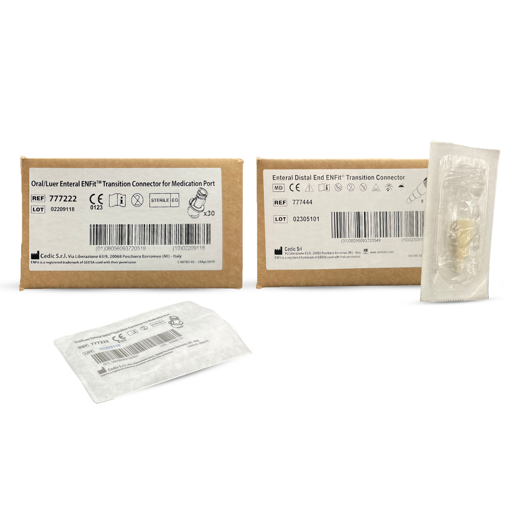 Kangaroo ENFit Adaptors Connector, Box of 30 - All Types – KEEPING ...