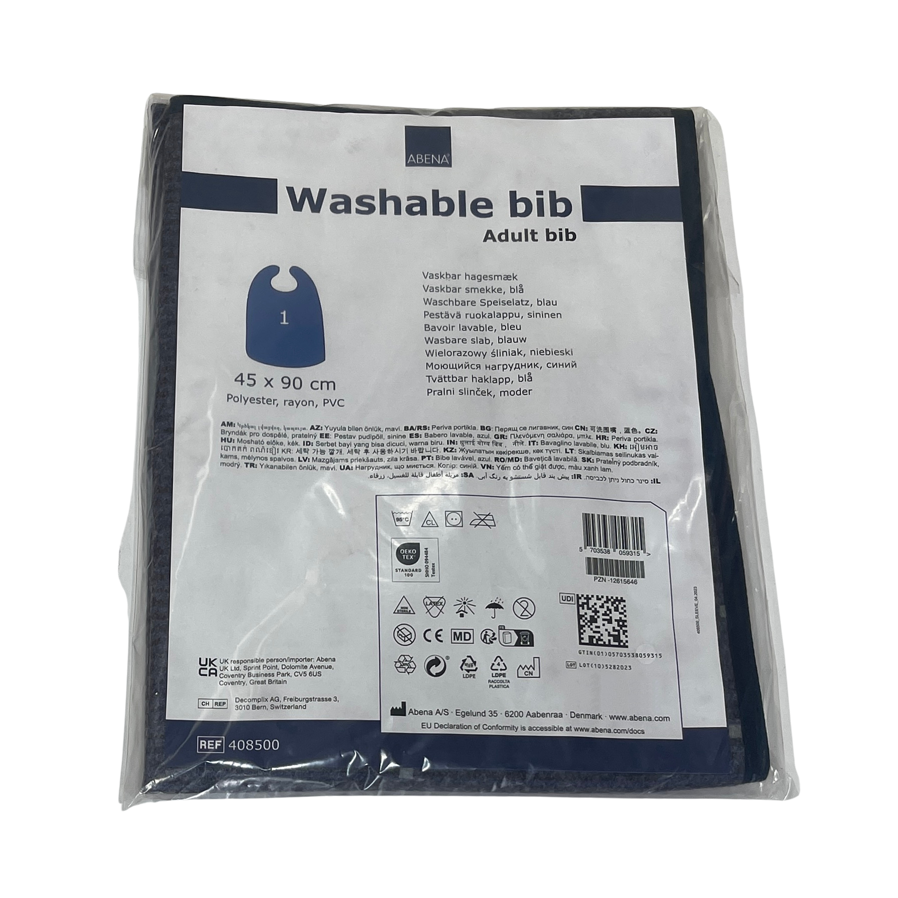 Abena Washable Bib Adult, Each (SA408500)