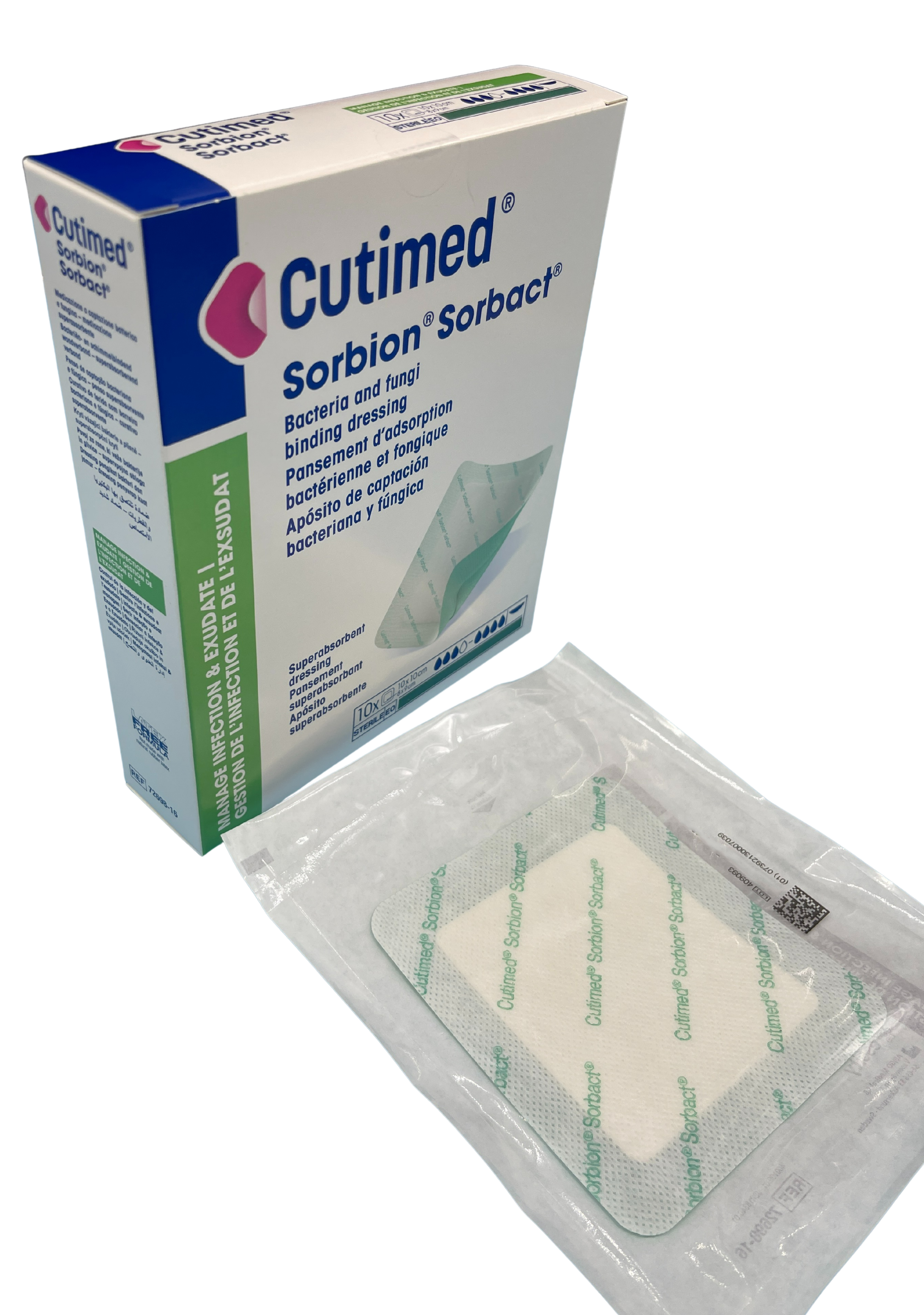 Cutimed Sorbion Sorbact Superabsorbent Dressing - All Sizes