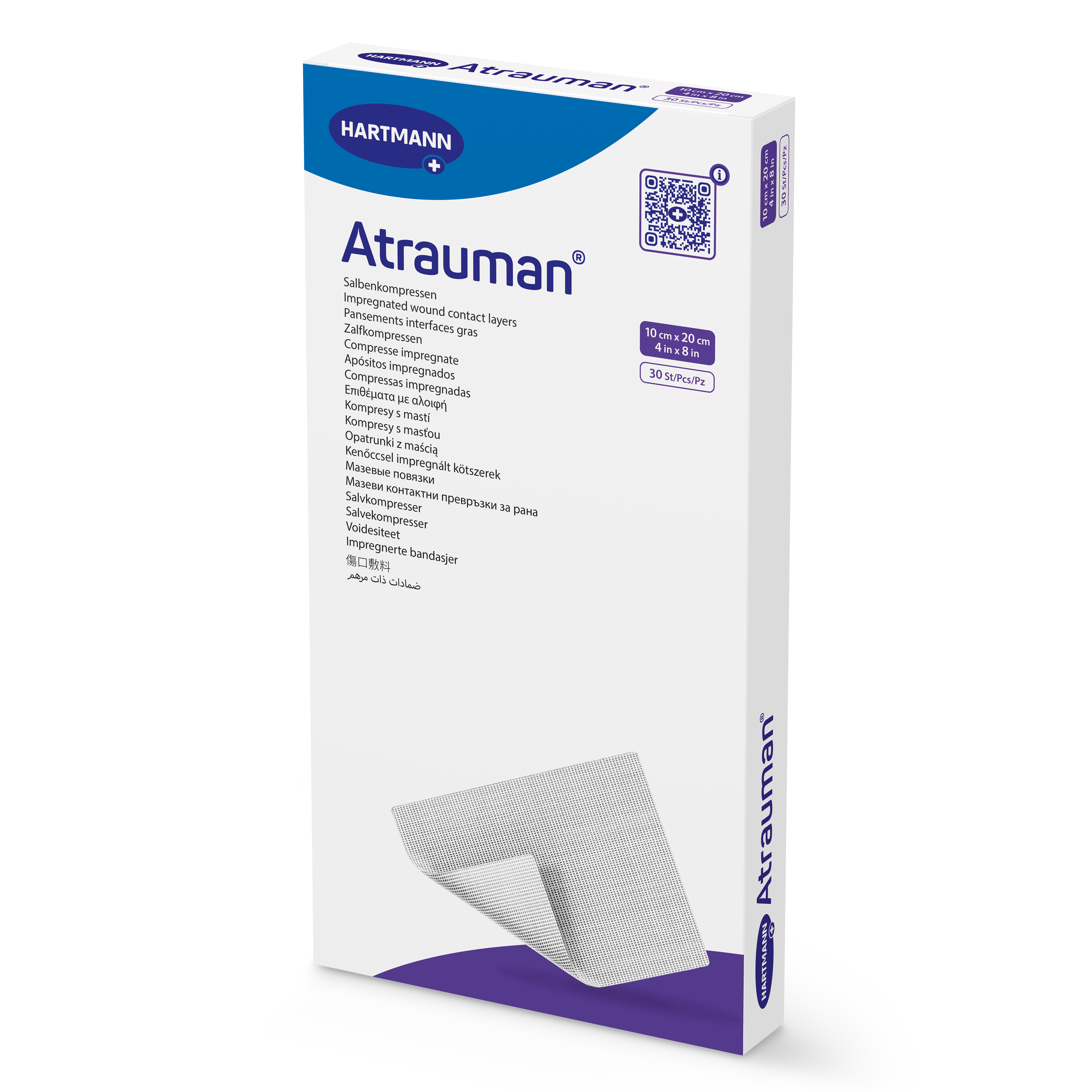 Hartmann Atrauman Non Adhesive Contact Layers Dressing Sterile - All S ...