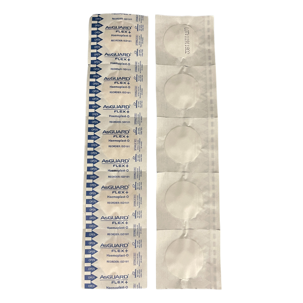 AsGUARD Flex + Haemoplast 3.6cm, Box of 100 (ISD101)