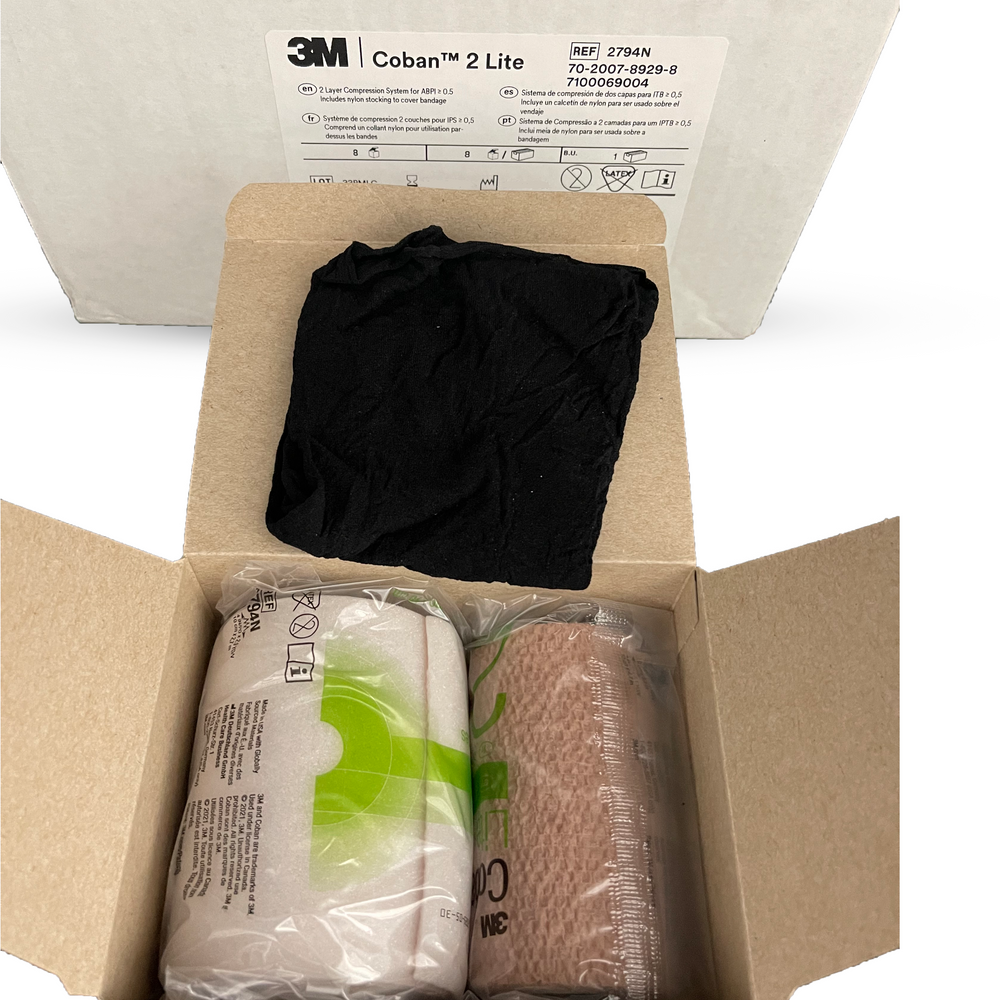 3M Coban 2 Layer Lite Compression System (10cm x 3.2m / 10cm x 3.5m)